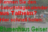 Hier gibt es den Geburtstagskalender von Talheim